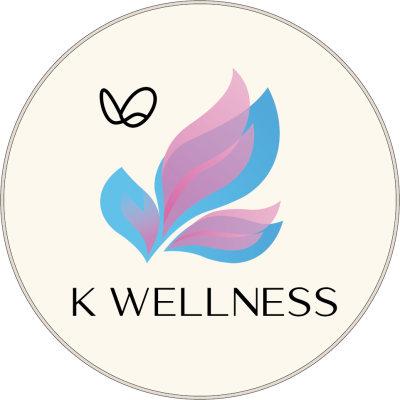 K Wellness logo E