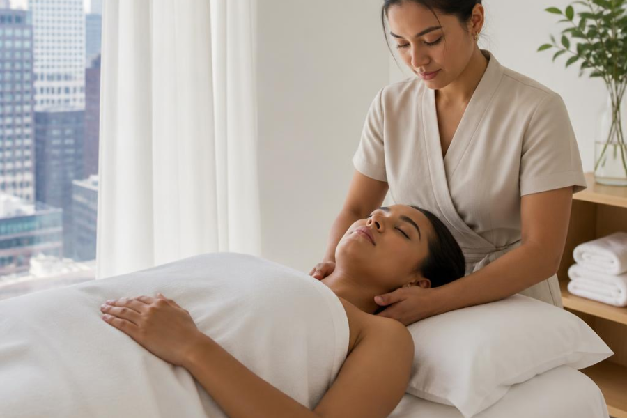 Head, Neck & Shoulder Massage