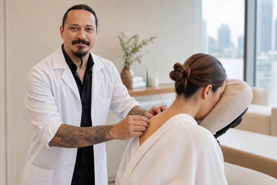 Neck, Shoulder & Upper Back Comfort Acupuncture at K Wellness NYC