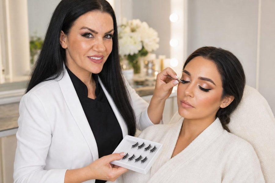 False Lash Application
