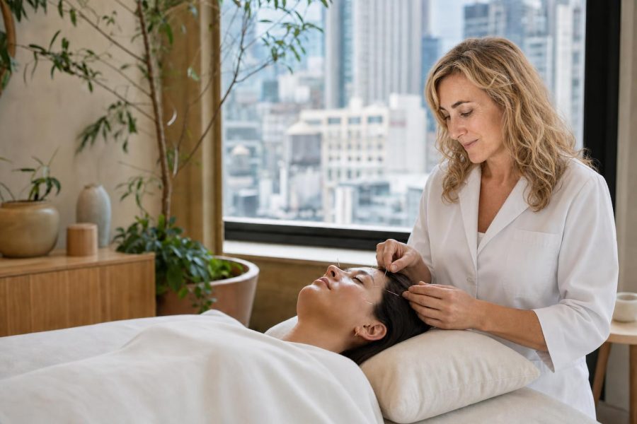 Acupuncture Facial Rejuvenation at K Wellness NYC