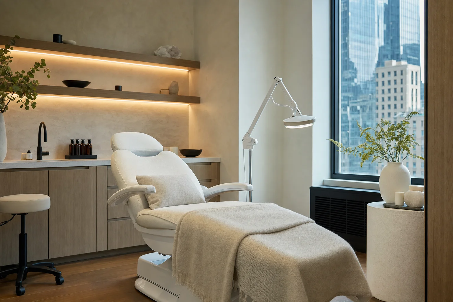 Facial suite prepared for Neuro Alpha Care