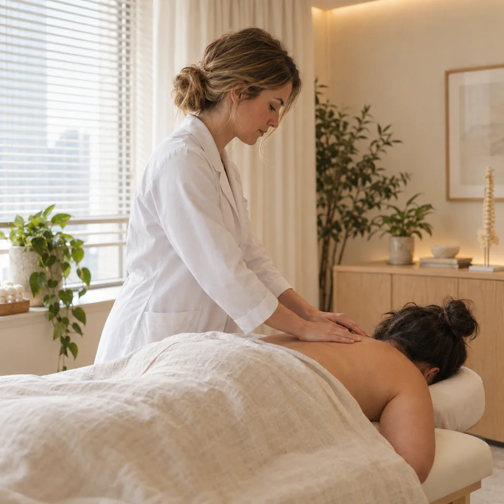 45-minute chiropractic session hands-on care