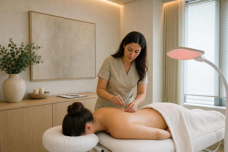Initial acupuncture consultation at K Wellness NYC